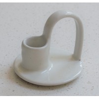 Wee Willy Winkee Candle Holder – Milk White